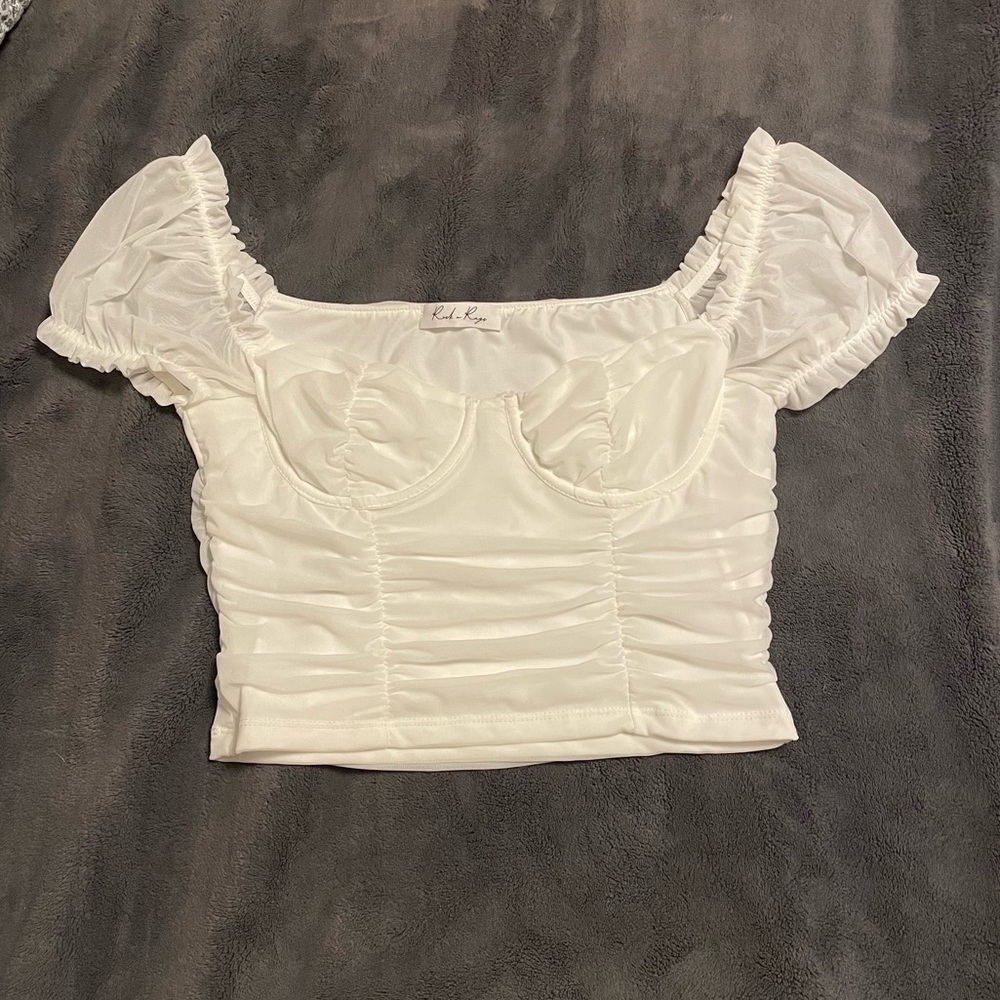 White Rock n Rags crop top
